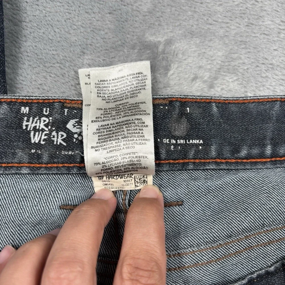 Mountain Hardware Men's Stretchstone Denim Jean Pants Dark Wash Size 38x30